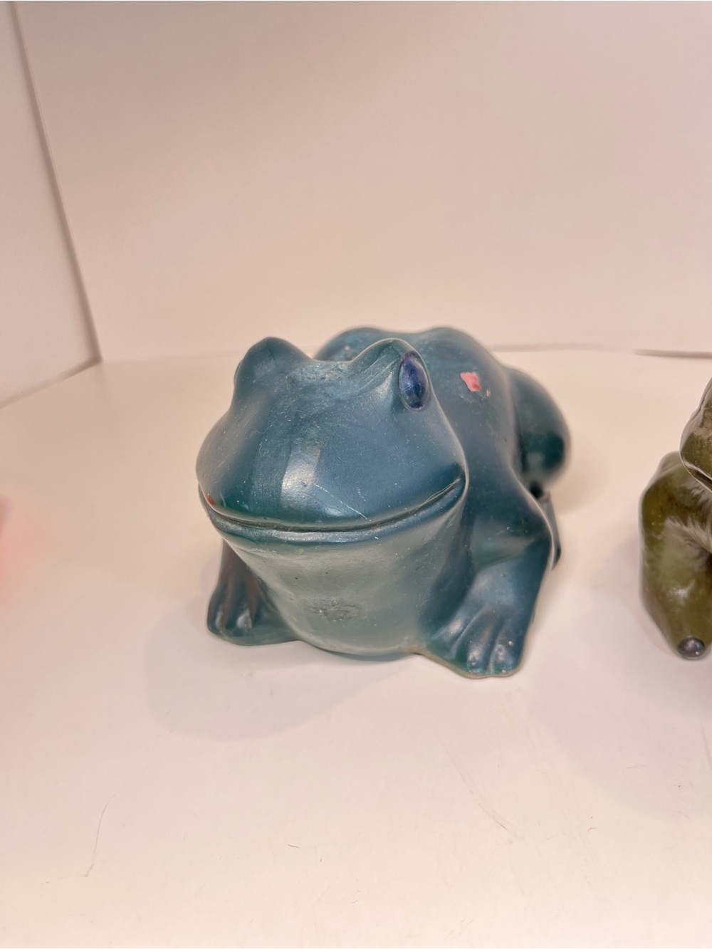 Vintage Arnels Ceramic Frog Toad Lot Garden Home Decor 80s Whimsical Boho MCM - Picture 4 of 16